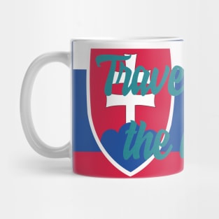 Travel Around the World - Slovakia Mug